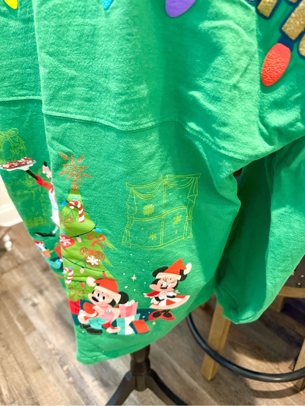Disney Parks Unisex Christmas Spirit Jersey - NWOT - Picture 7 of 8